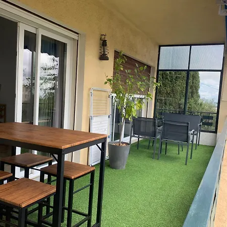 Vence T3 Vue Mer Grande Terrasse Exterior photo